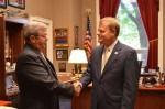 Congressman Mike McIntyre Receives TSCL 2012 Seniors Advocate Award