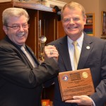 Chairman Hyland with Rep. Mike McIntyre