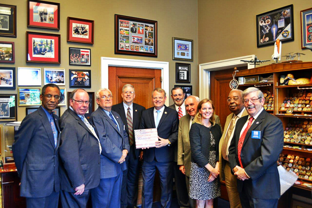 BOT with Rep. Mike McIntyre Retirement Gift The Senior Citizens League